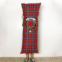 ScotsTee Shop Scottish Kelly of Sleat Red Ancient Crest Tartan Body Pillow
