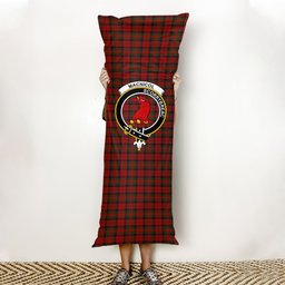 ScotsTee Shop Scottish MacNicol of Scorrybreac Crest Tartan Body Pillow