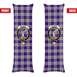 ScotsTee Shop Scottish MacRae Dress Purple 1 Crest Tartan Body Pillow