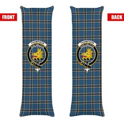 ScotsTee Shop Scottish Thompson Dress Blue Crest Tartan Body Pillow