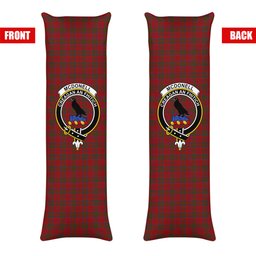 ScotsTee Shop Scottish McDonell of Keppoch Crest Tartan Body Pillow