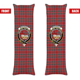 ScotsTee Shop Scottish McDonald of Lochmaddy Modern Crest Tartan Body Pillow