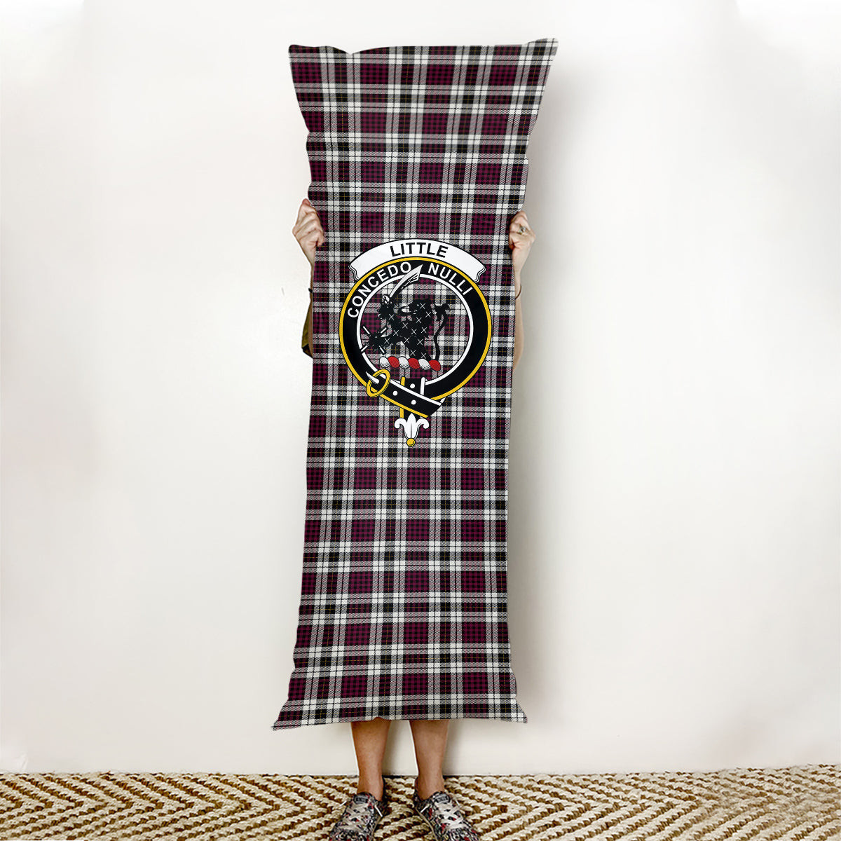 ScotsTee Shop Scottish Little Dress Modern Crest Tartan Body Pillow