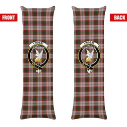 ScotsTee Shop Scottish Lindsay Dress Red Crest Tartan Body Pillow
