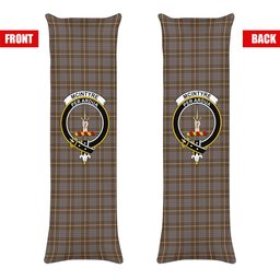 ScotsTee Shop Scottish McIntyre Hunting Weathered Crest Tartan Body Pillow