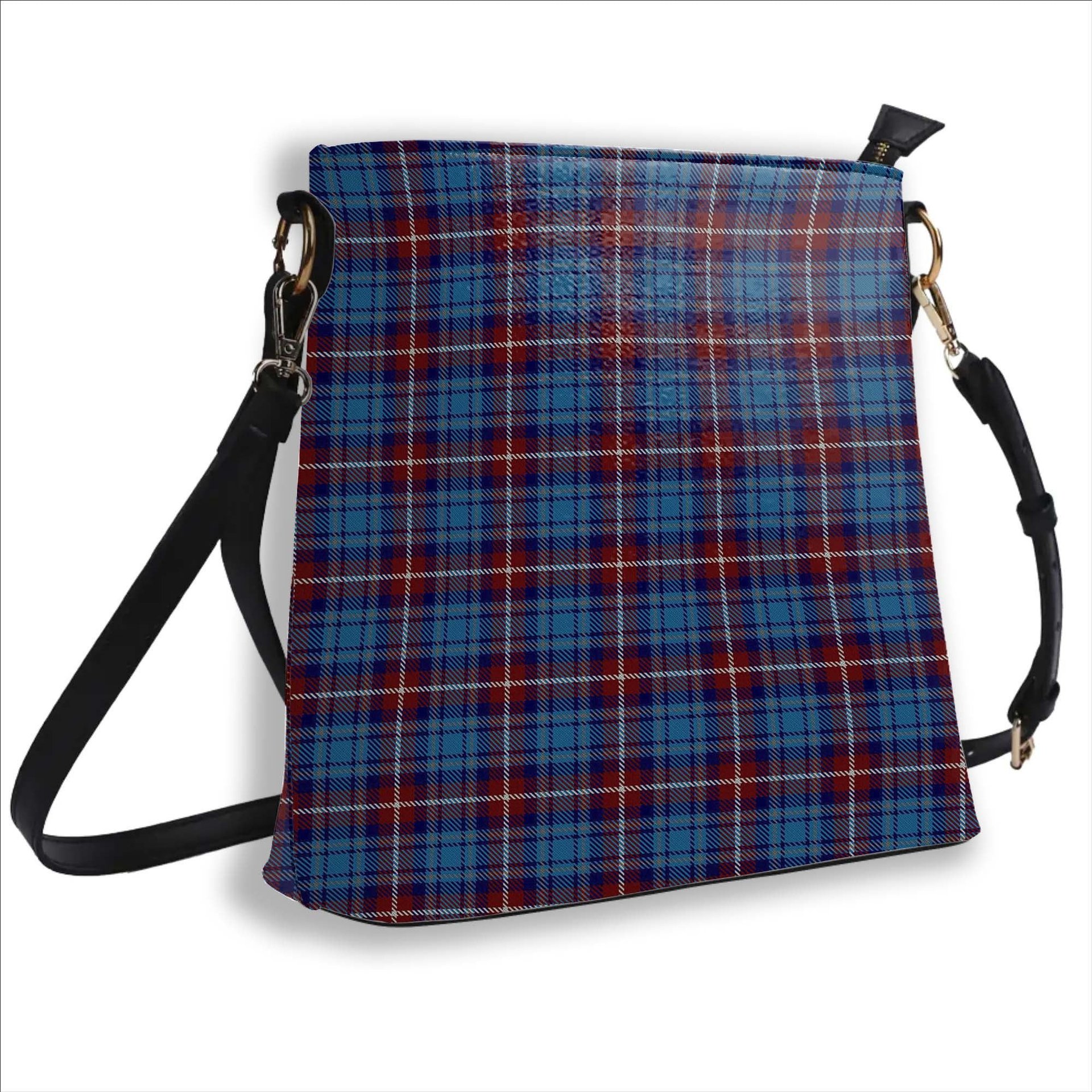 ScotsTee Shop Scottish Greer Tartan Bucket Bag Ladies Shoulder Bag Midi