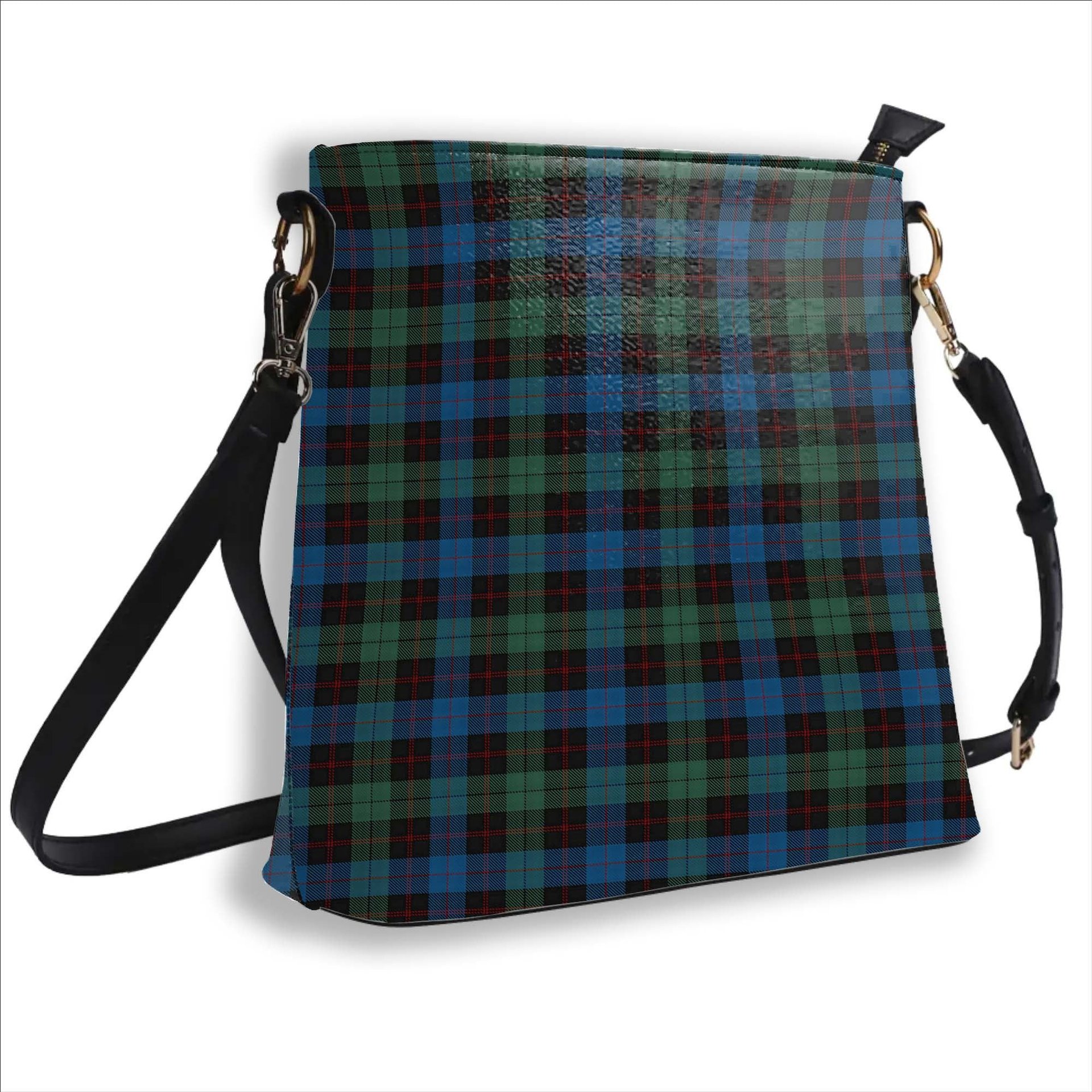 ScotsTee Shop Scottish Guthrie Tartan Bucket Bag Ladies Shoulder Bag Midi