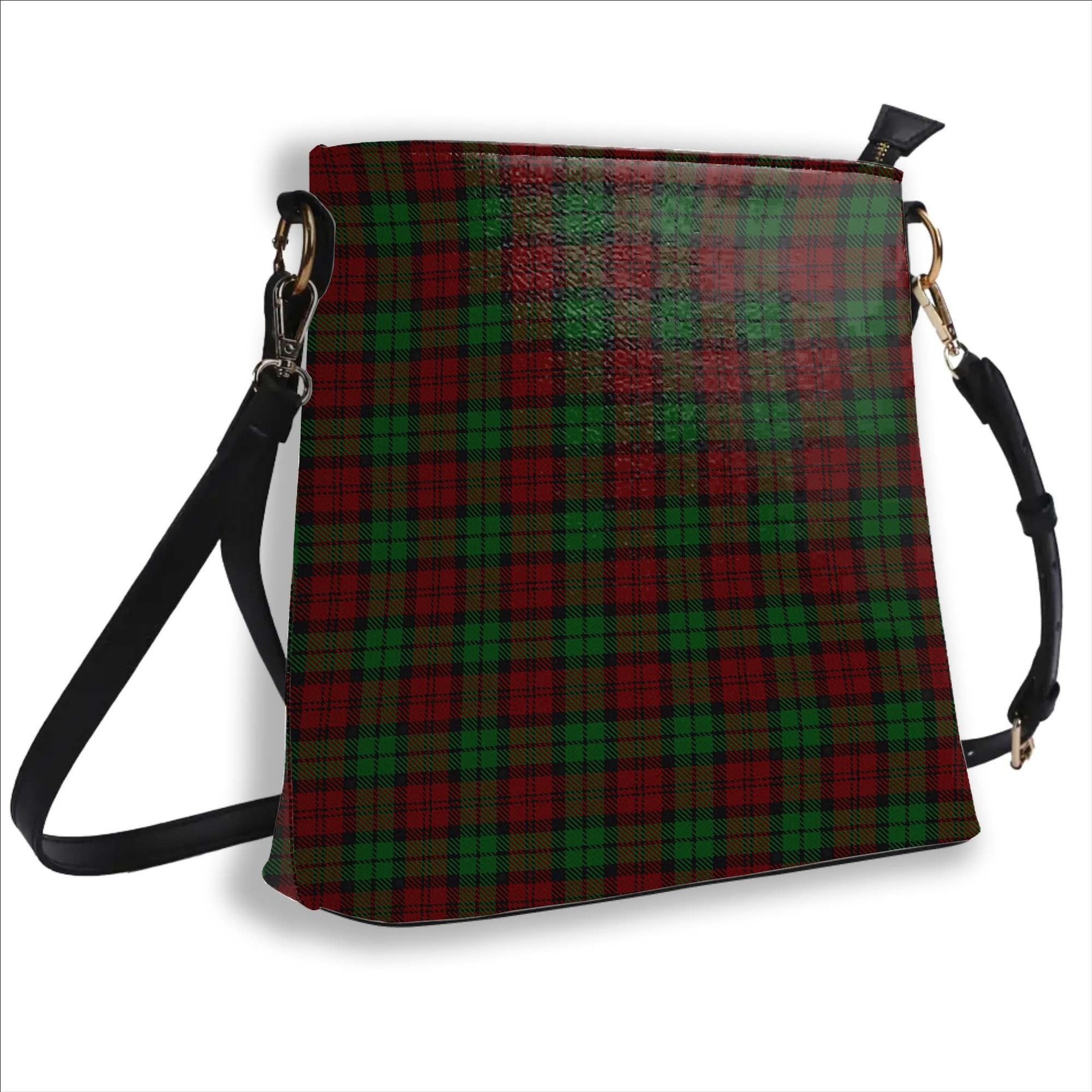ScotsTee Shop Scottish MacCormick Dress Tartan Bucket Bag Ladies Shoulder Bag Midi