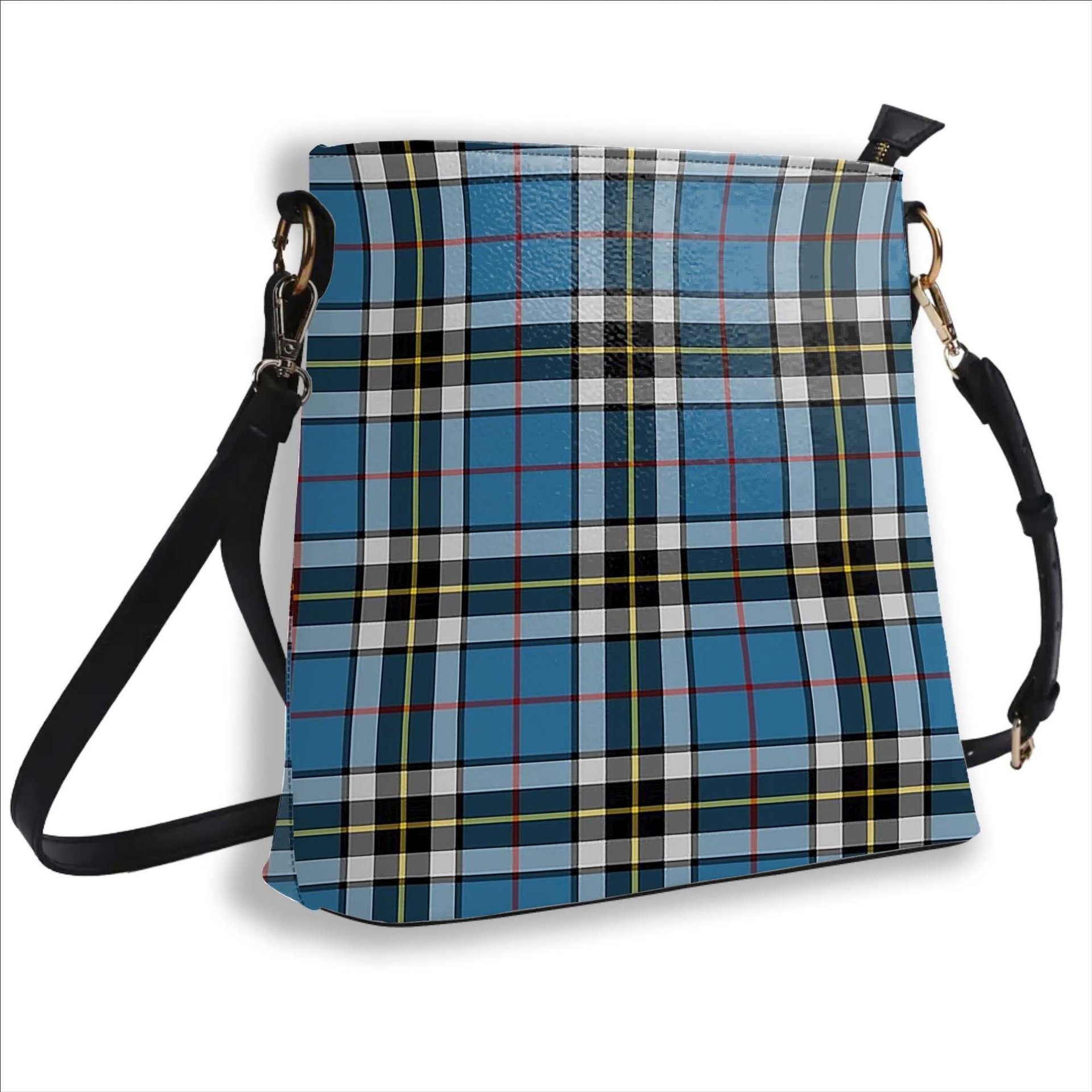 ScotsTee Shop Scottish Thompson Society Tartan Bucket Bag Ladies Shoulder Bag Midi