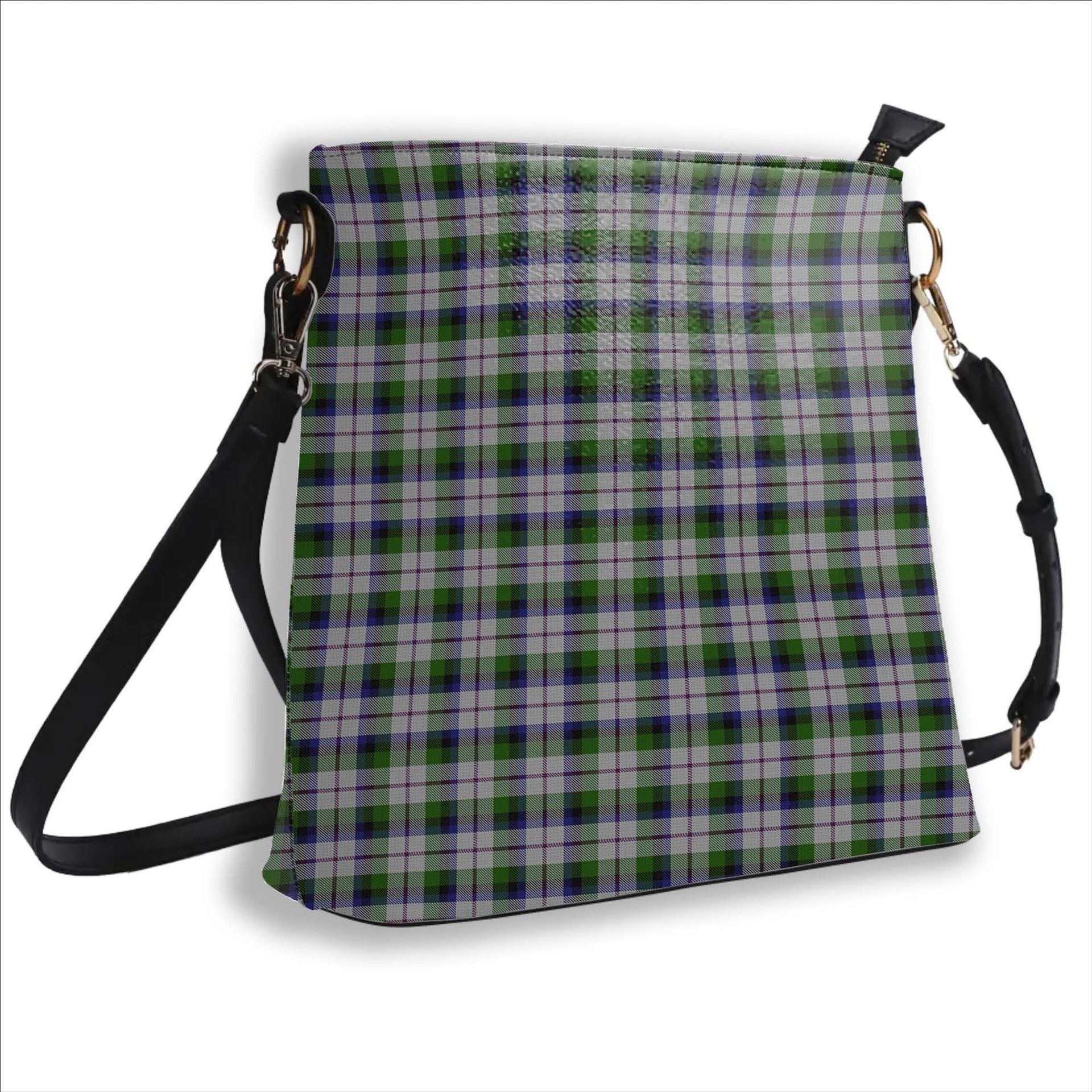 ScotsTee Shop Scottish McNaughton Dress Tartan Bucket Bag Ladies Shoulder Bag Midi