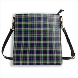 ScotsTee Shop Scottish McLeod Of Californian Tartan Bucket Bag Ladies Shoulder Bag Midi