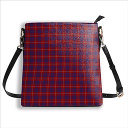 ScotsTee Shop Scottish Hamilton Tartan Bucket Bag Ladies Shoulder Bag Midi