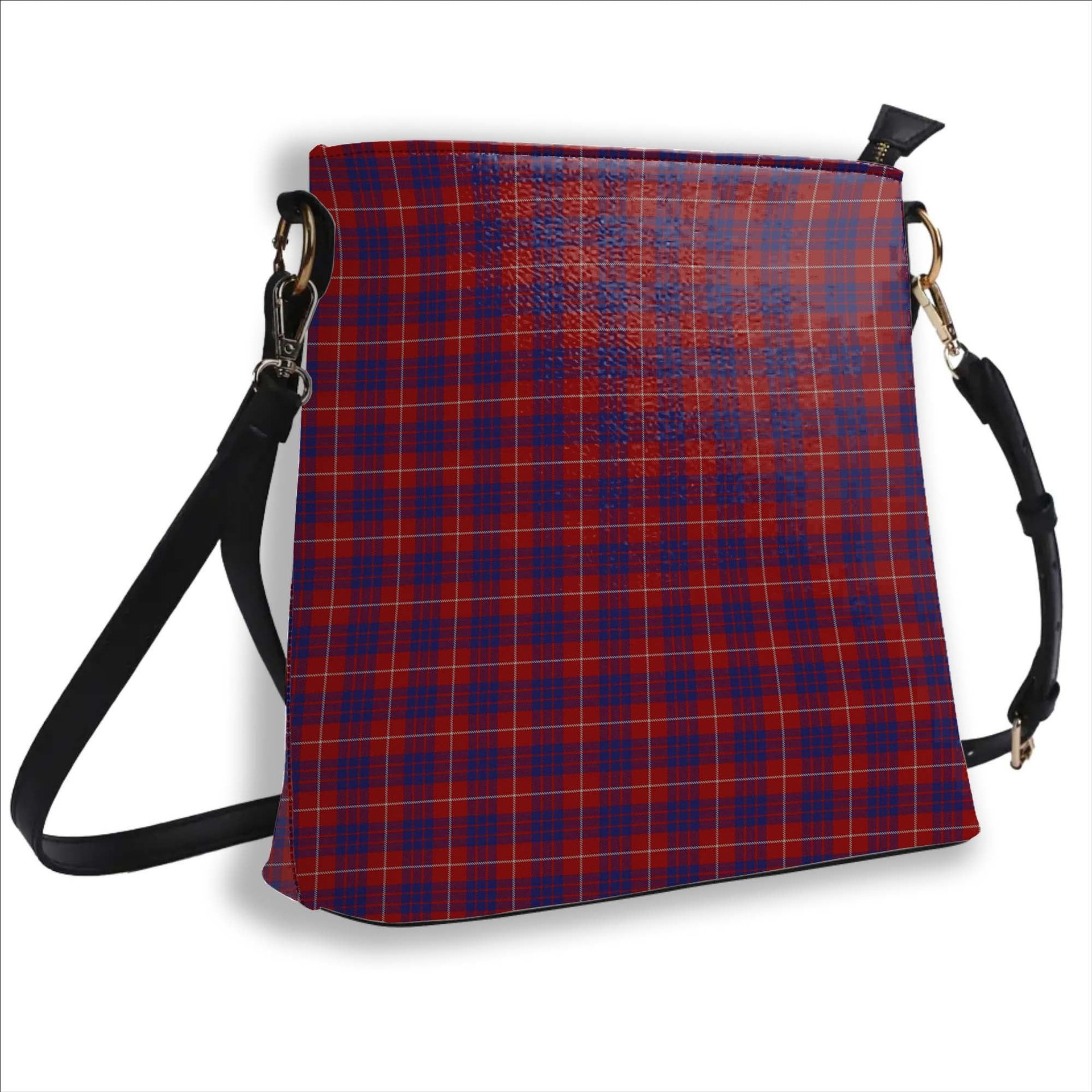 ScotsTee Shop Scottish Hamilton Tartan Bucket Bag Ladies Shoulder Bag Midi