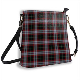 ScotsTee Shop Scottish Lindsay Hunting Ancient Tartan Bucket Bag Ladies Shoulder Bag Midi