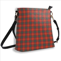 ScotsTee Shop Scottish MacNab Ancient Tartan Bucket Bag Ladies Shoulder Bag Midi