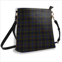 ScotsTee Shop Scottish MacClellan Tartan Bucket Bag Ladies Shoulder Bag Midi