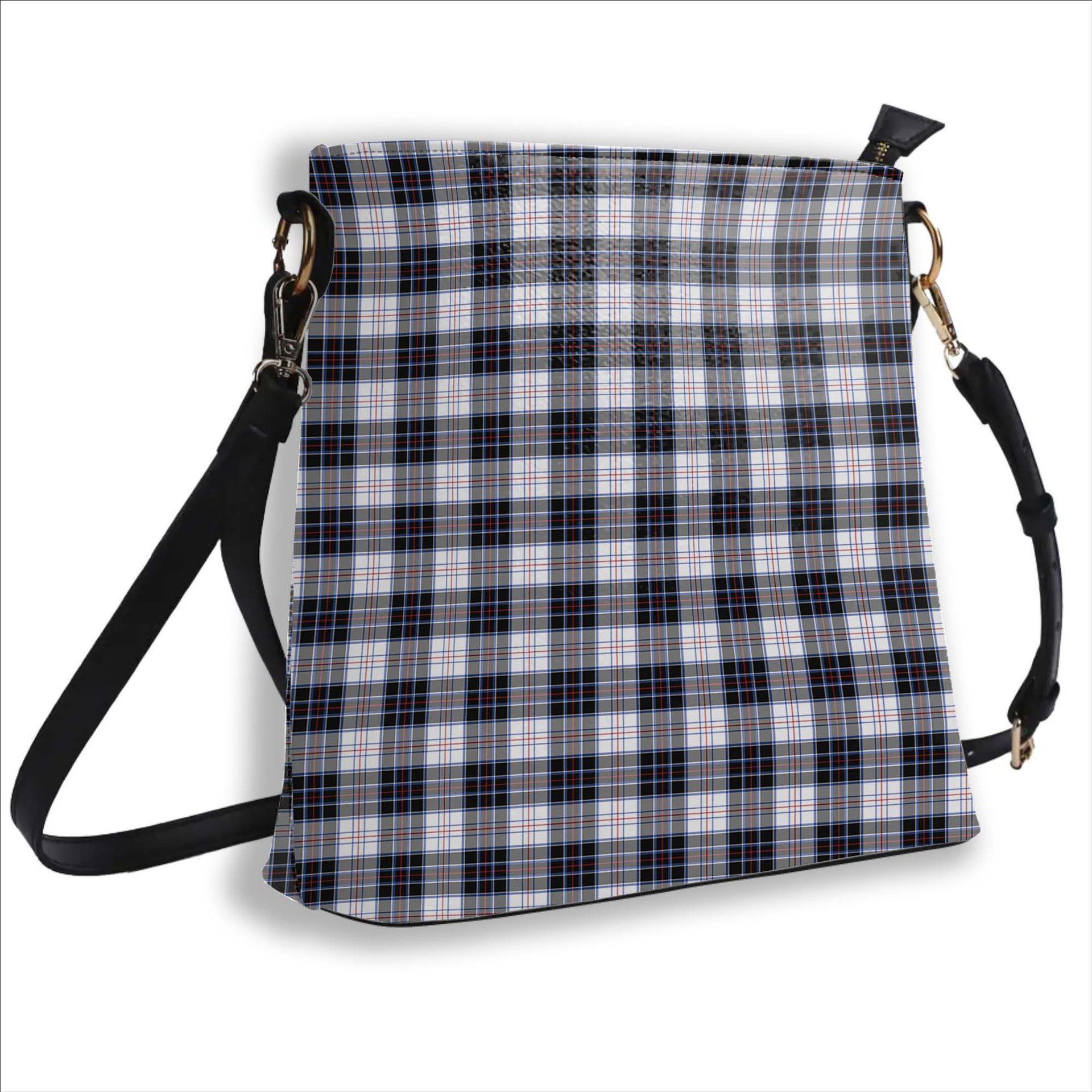 ScotsTee Shop Scottish McRae Dress Modern Tartan Bucket Bag Ladies Shoulder Bag Midi
