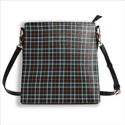 ScotsTee Shop Scottish McThomas Hunting Modern Tartan Bucket Bag Ladies Shoulder Bag Midi