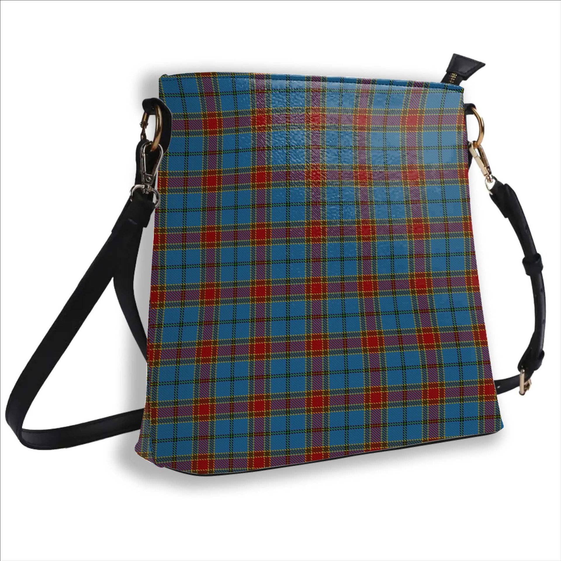 ScotsTee Shop Scottish Traill Tartan Bucket Bag Ladies Shoulder Bag Midi