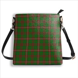 ScotsTee Shop Scottish MacKinnon Hunting Modern Tartan Bucket Bag Ladies Shoulder Bag Midi