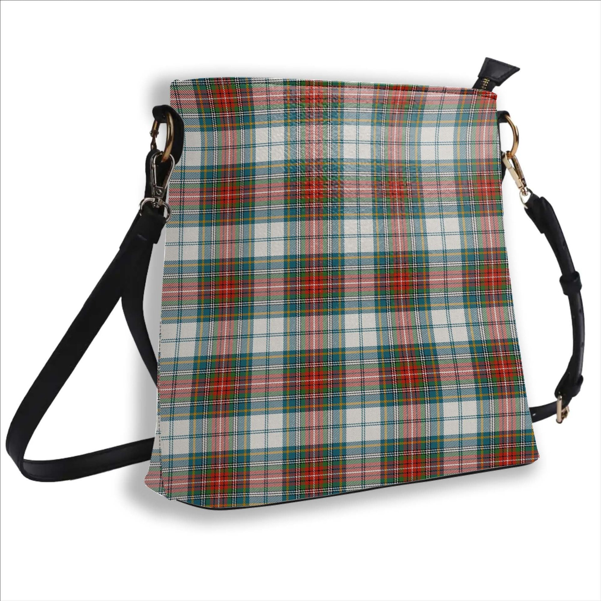 ScotsTee Shop Scottish MacBeth Dress Ancient Tartan Bucket Bag Ladies Shoulder Bag Midi