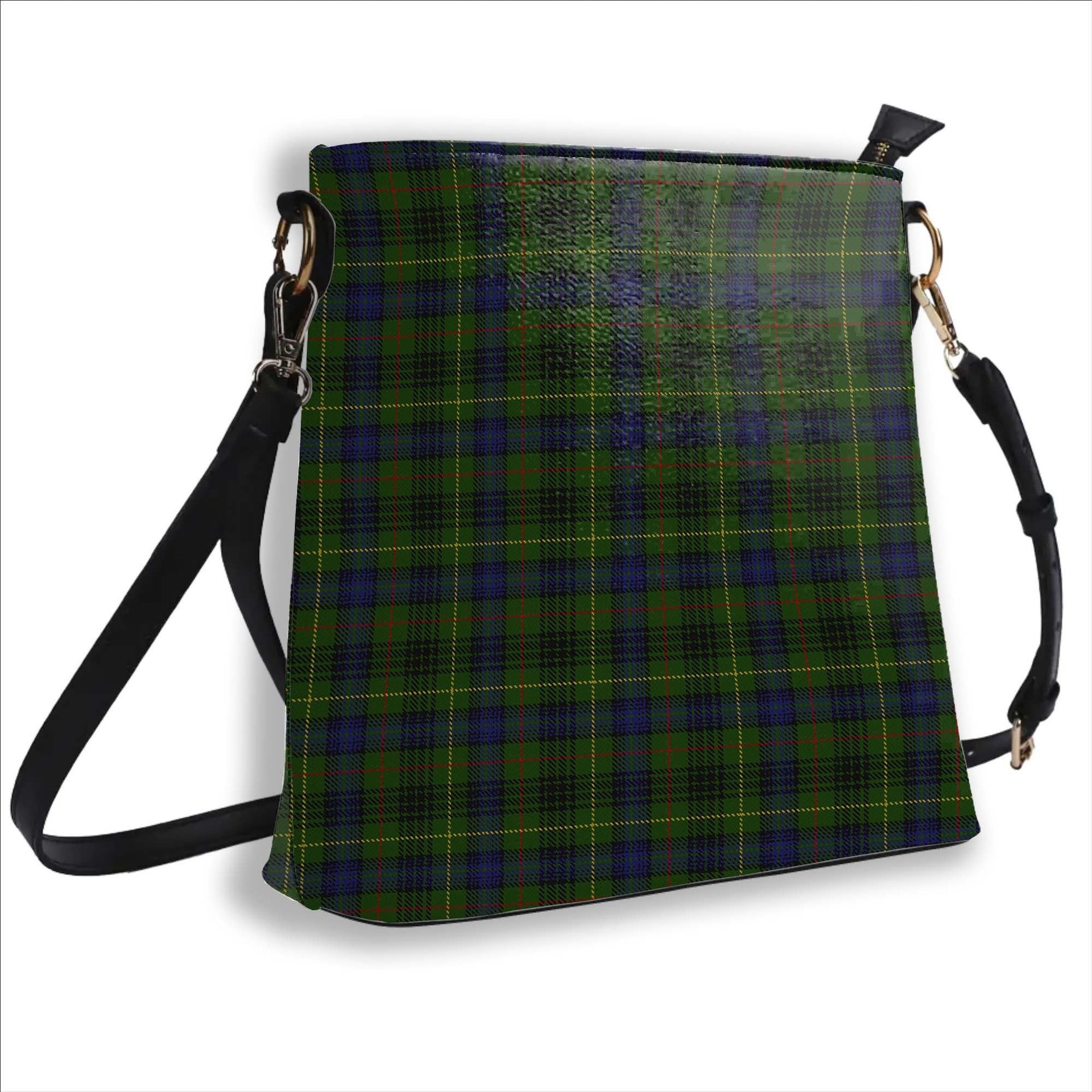 ScotsTee Shop Scottish Stewart Hunting Tartan Bucket Bag Ladies Shoulder Bag Midi