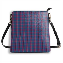 ScotsTee Shop Scottish Yale College, Wrexham Tartan Bucket Bag Ladies Shoulder Bag Midi
