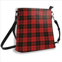 ScotsTee Shop Scottish Wallace Weathered Tartan Bucket Bag Ladies Shoulder Bag Midi