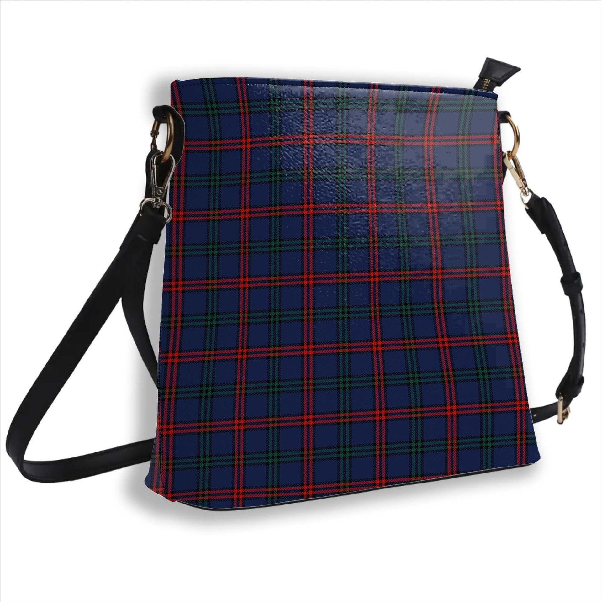 ScotsTee Shop Scottish Montgomery of Ayrshire Modern Tartan Bucket Bag Ladies Shoulder Bag Midi