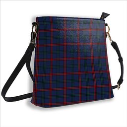 ScotsTee Shop Scottish Montgomery of Ayrshire Modern Tartan Bucket Bag Ladies Shoulder Bag Midi