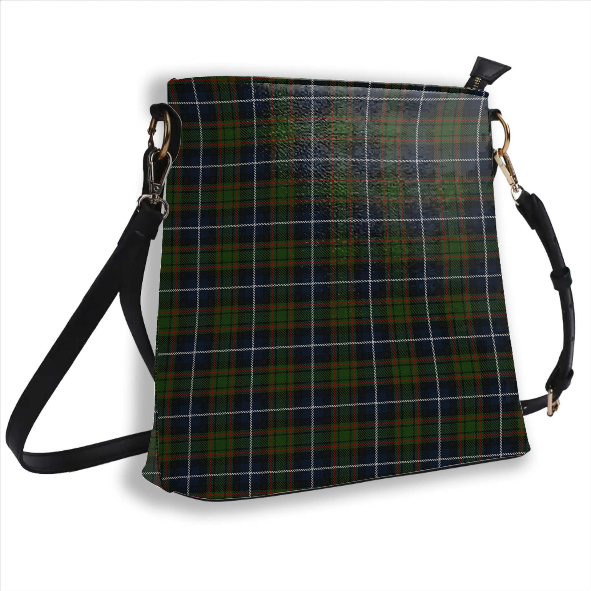 ScotsTee Shop Scottish MacRae Hunting Tartan Bucket Bag Ladies Shoulder Bag Midi
