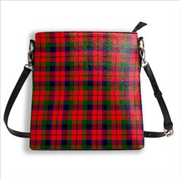 ScotsTee Shop Scottish MacCracken Modern Tartan Bucket Bag Ladies Shoulder Bag Midi