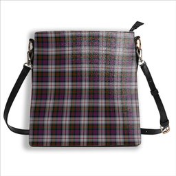 ScotsTee Shop Scottish MacDonald Dress Modern Tartan Bucket Bag Ladies Shoulder Bag Midi