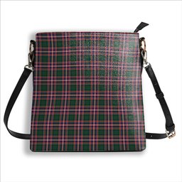 ScotsTee Shop Scottish McFarlane Hunting Modern Tartan Bucket Bag Ladies Shoulder Bag Midi