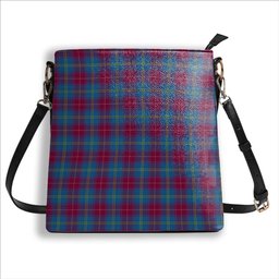 ScotsTee Shop Scottish Yarns to Yearn For Tartan Bucket Bag Ladies Shoulder Bag Midi
