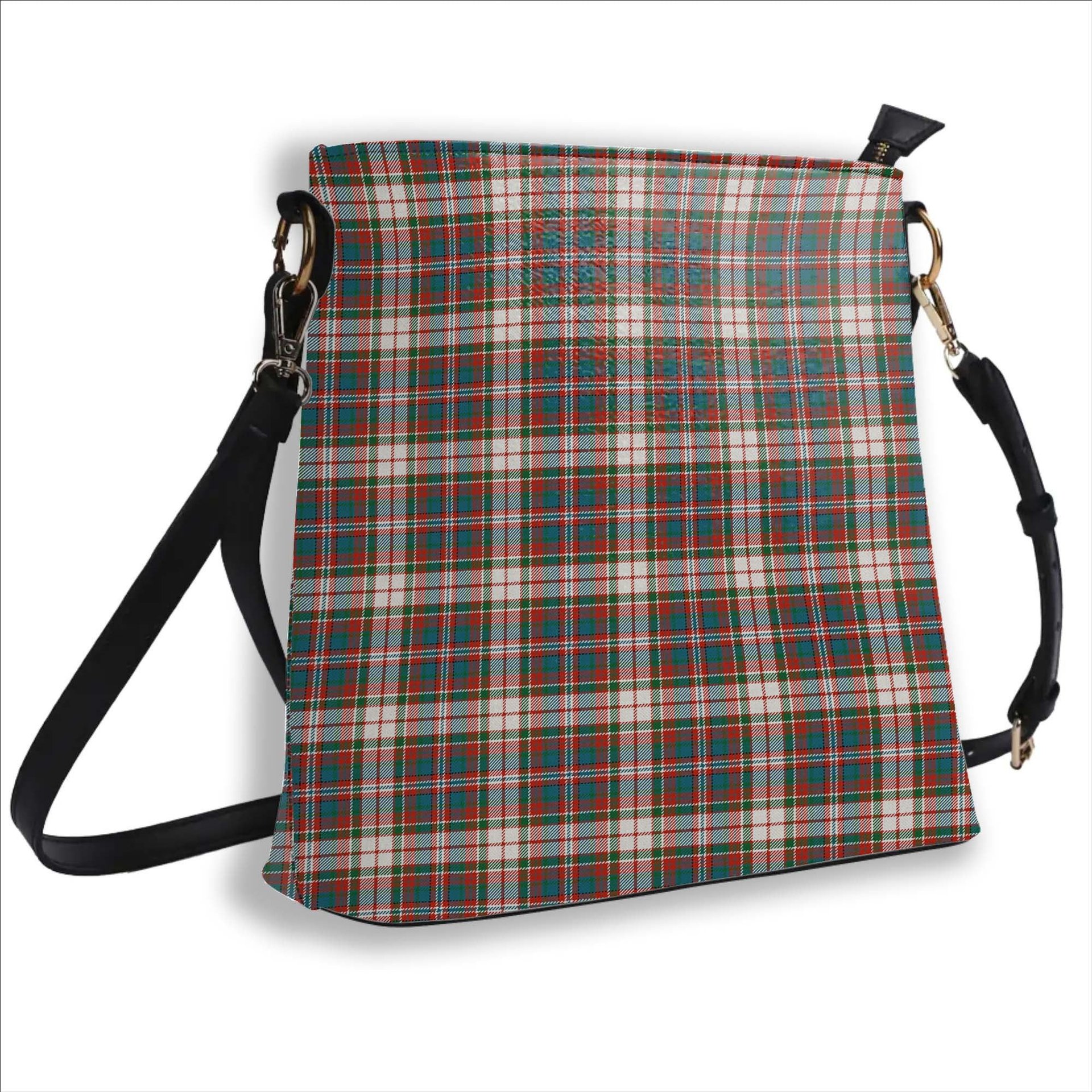 ScotsTee Shop Scottish McFarland Dress Ancient Tartan Bucket Bag Ladies Shoulder Bag Midi
