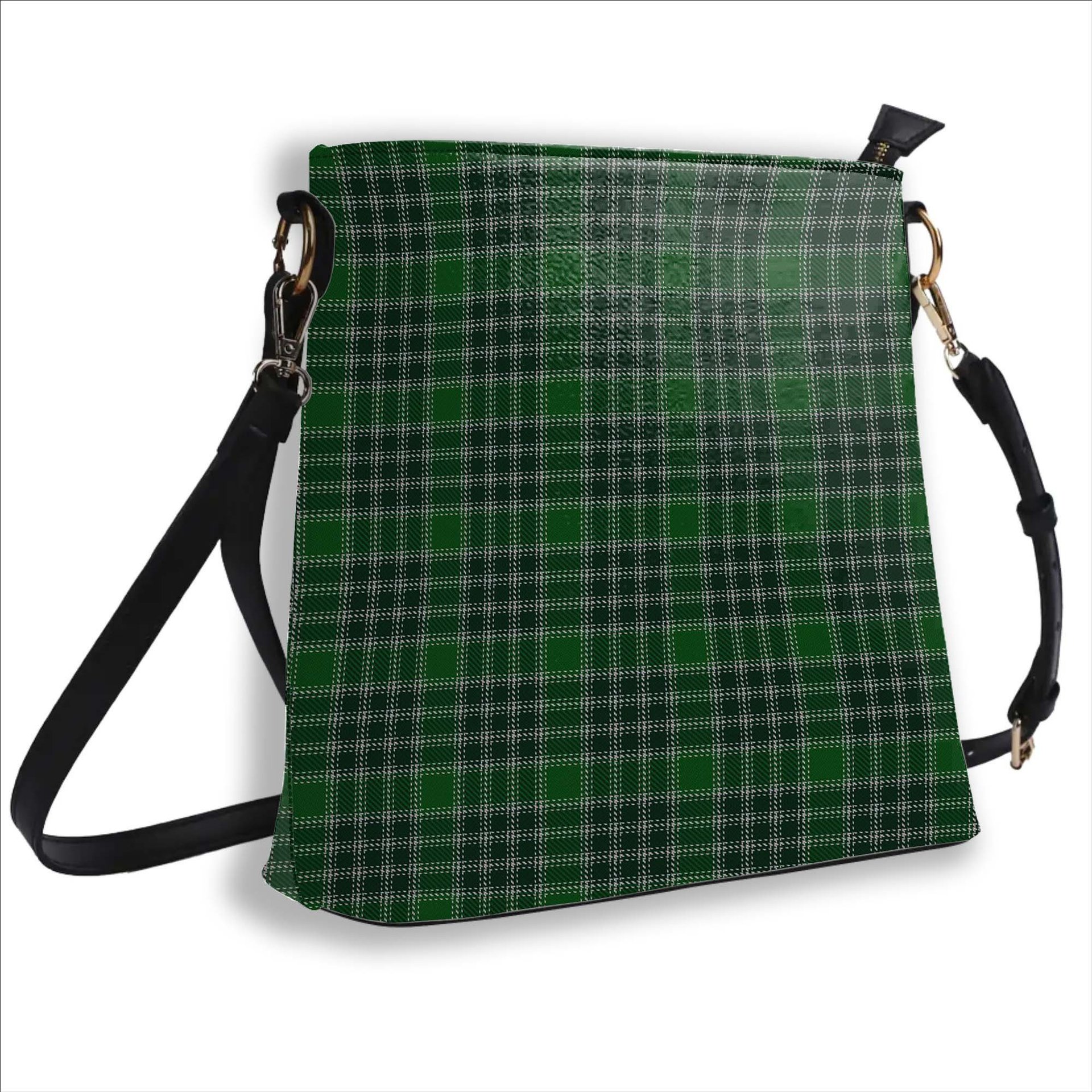 ScotsTee Shop Scottish McDonald Lord of the Isles Hunting Tartan Bucket Bag Ladies Shoulder Bag Midi