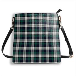 ScotsTee Shop Scottish Graham Dress Modern Tartan Bucket Bag Ladies Shoulder Bag Midi