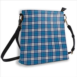 ScotsTee Shop Scottish Roberton Tartan Bucket Bag Ladies Shoulder Bag Midi