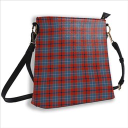 ScotsTee Shop Scottish Wishart Dress Ancient Tartan Bucket Bag Ladies Shoulder Bag Midi