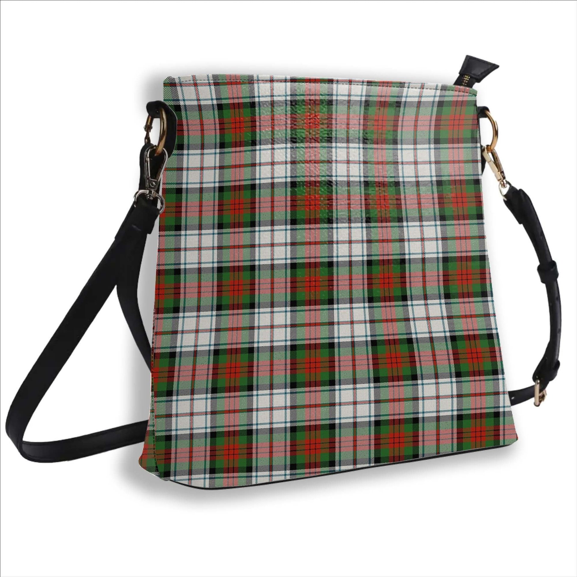 ScotsTee Shop Scottish McDuff Dress Ancient Tartan Bucket Bag Ladies Shoulder Bag Midi