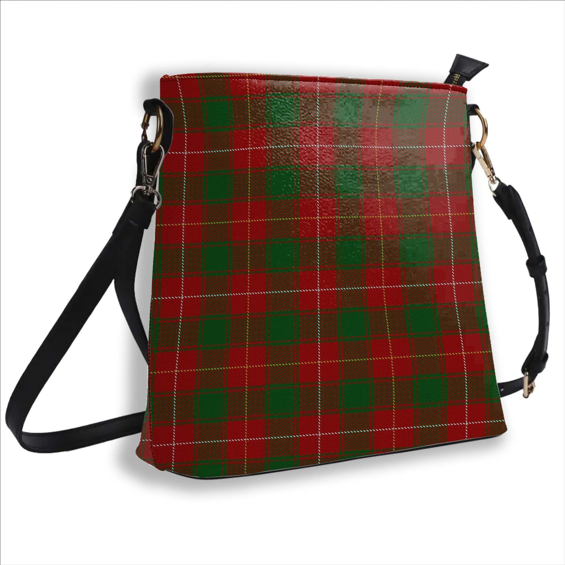 ScotsTee Shop Scottish MacPhie Tartan Bucket Bag Ladies Shoulder Bag Midi