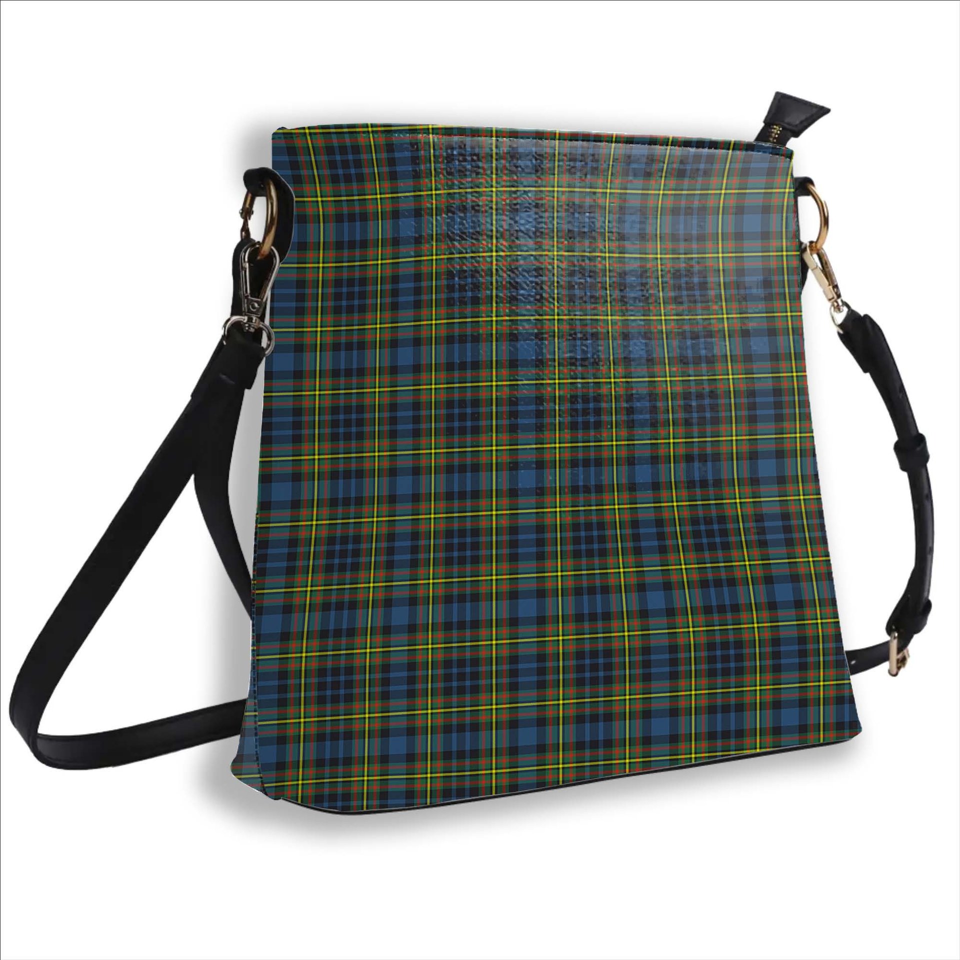 ScotsTee Shop Scottish McClelland Ancient Tartan Bucket Bag Ladies Shoulder Bag Midi
