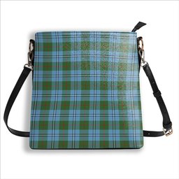 ScotsTee Shop Scottish Irvine of Glentulchan Modern Tartan Bucket Bag Ladies Shoulder Bag Midi
