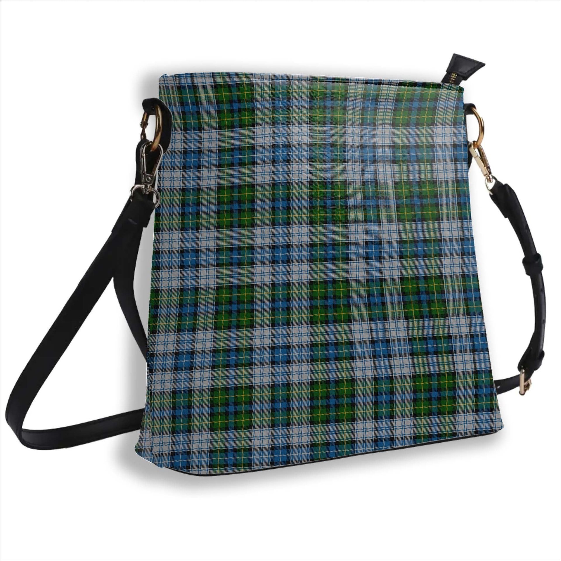 ScotsTee Shop Scottish MacNeil Dress Tartan Bucket Bag Ladies Shoulder Bag Midi