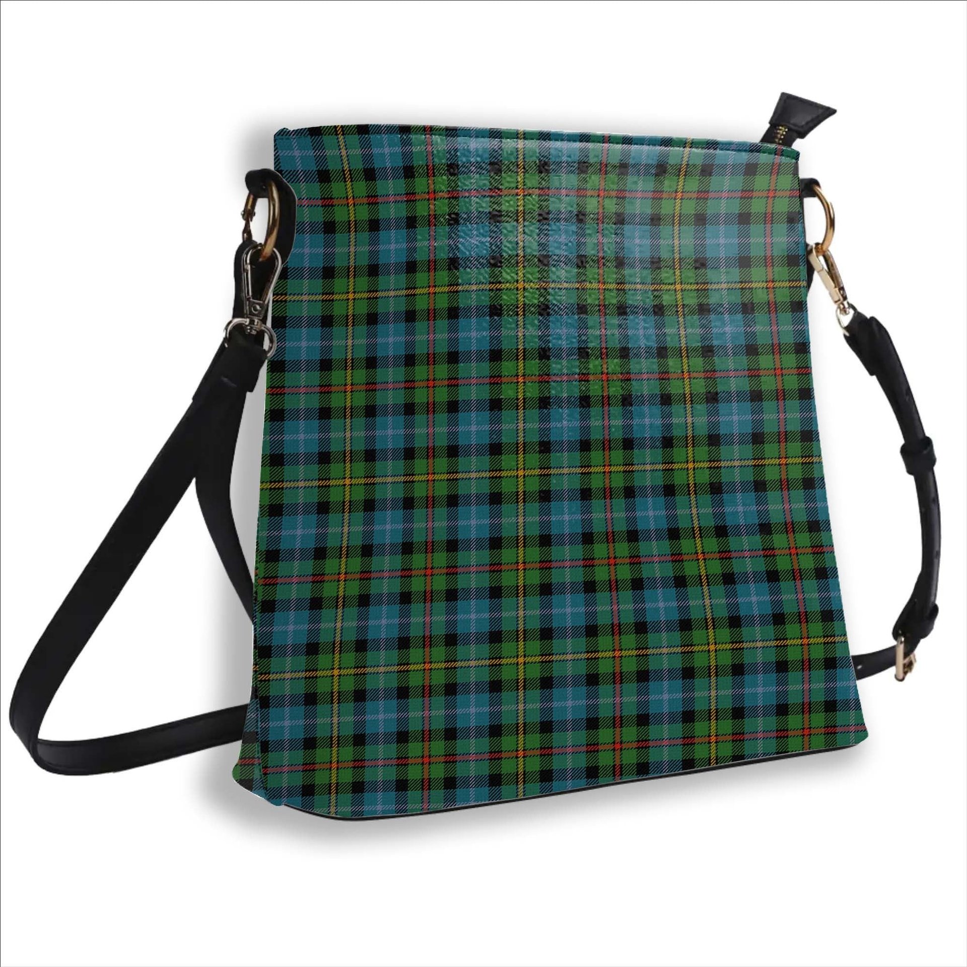 ScotsTee Shop Scottish Gow Hunting Ancient Tartan Bucket Bag Ladies Shoulder Bag Midi