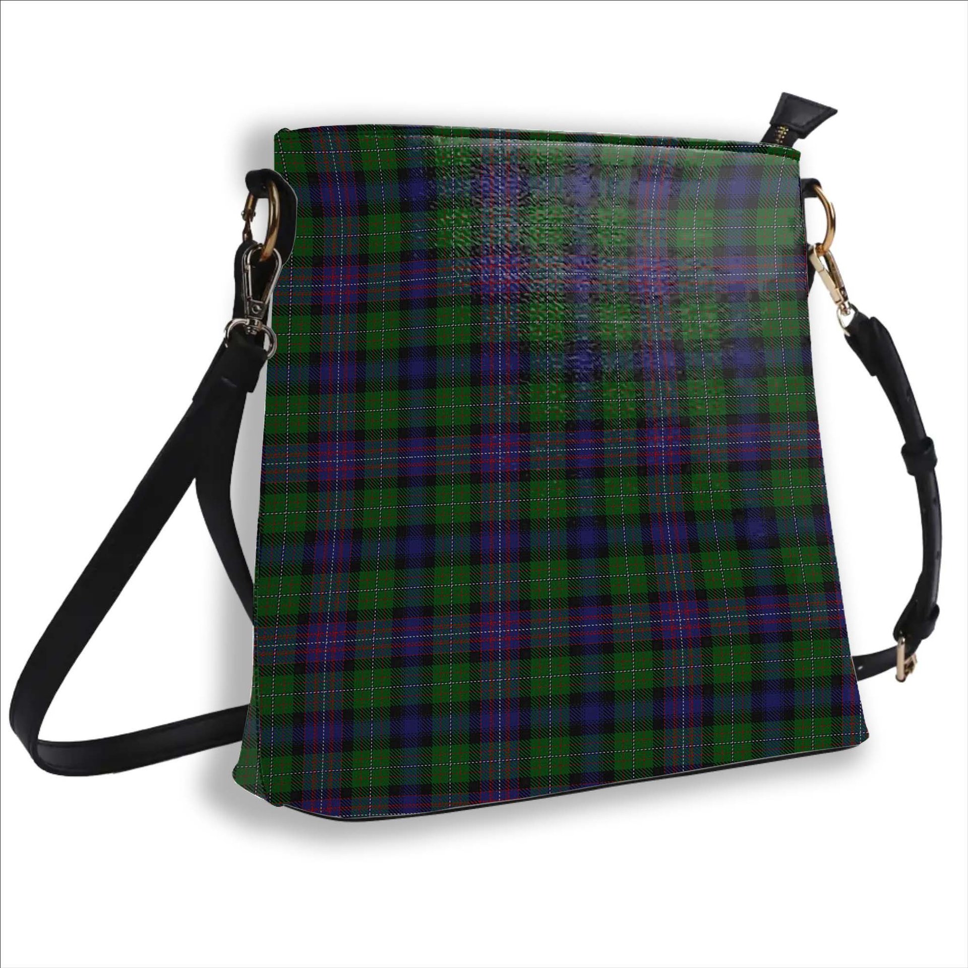 ScotsTee Shop Scottish Rankine Tartan Bucket Bag Ladies Shoulder Bag Midi