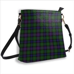 ScotsTee Shop Scottish Rankine Tartan Bucket Bag Ladies Shoulder Bag Midi