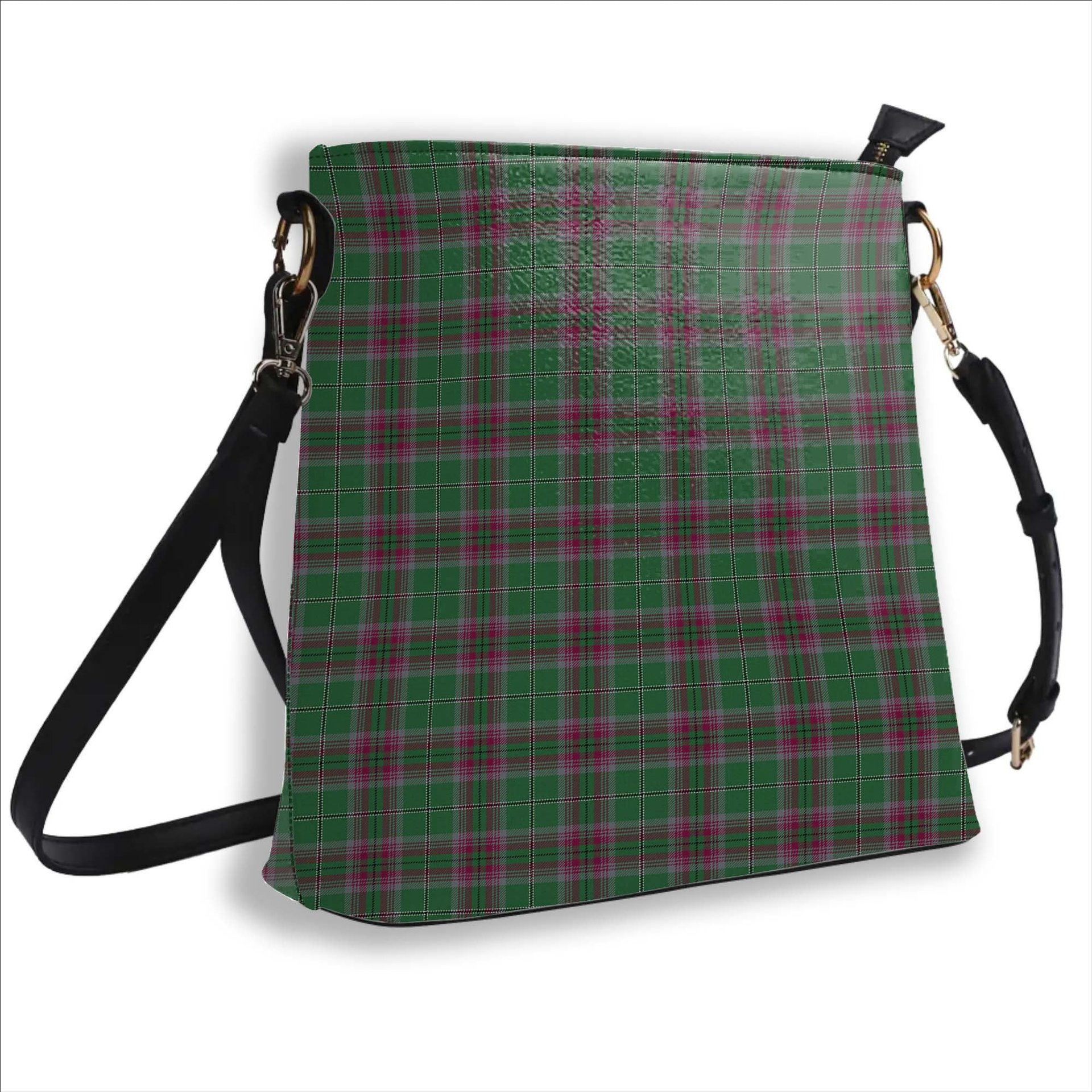 ScotsTee Shop Scottish Gray Hunting Modern Tartan Bucket Bag Ladies Shoulder Bag Midi