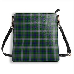 ScotsTee Shop Scottish Johnston Dress Dalgleish Tartan Bucket Bag Ladies Shoulder Bag Midi